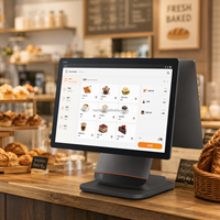Terminal Punto de Venta Todo en Uno Sunmi T3 OEM, Pantalla Táctil Ajustable Qualcomm, Caja Registradora de Escritorio para Hotel, Cafetería, Comercio Minorista