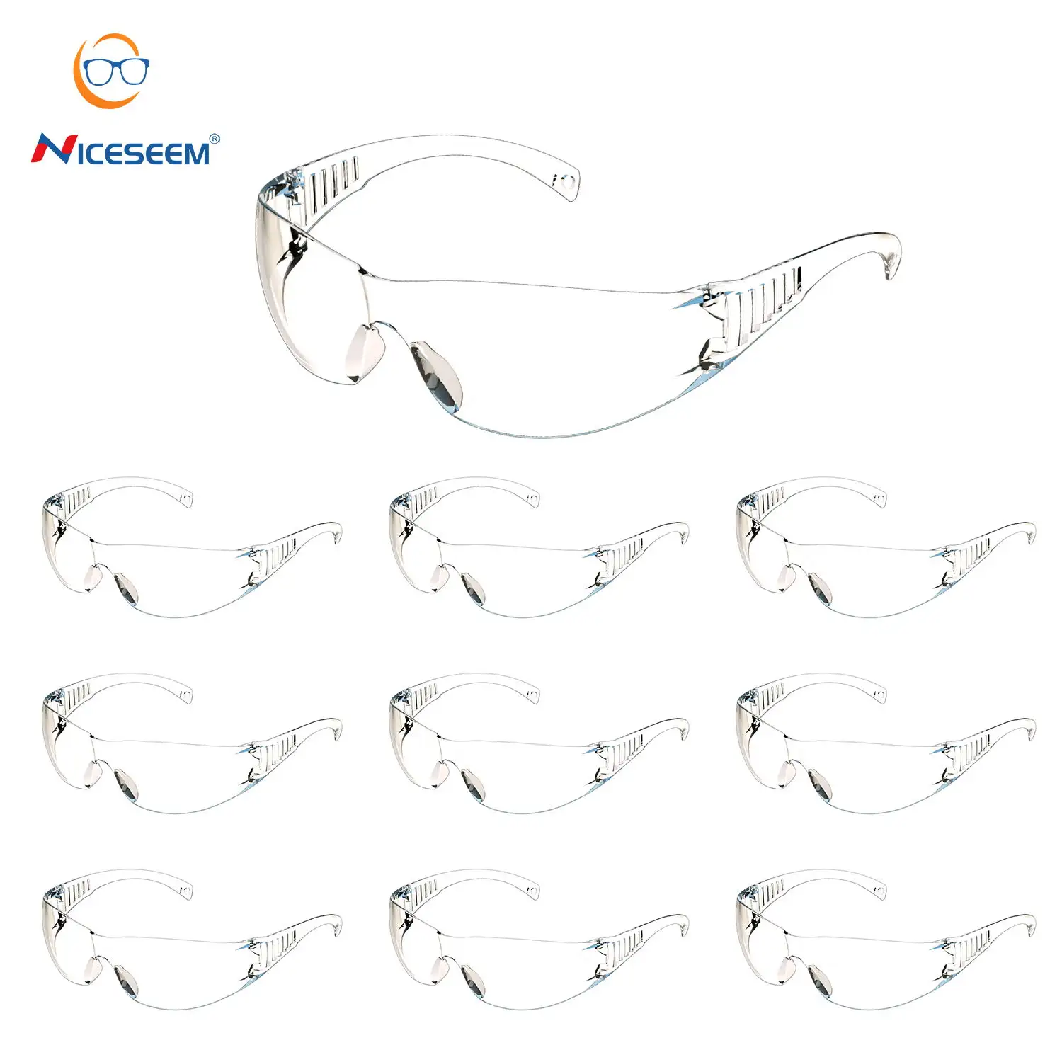 새로운 스타 ANSI 렌즈 작업 안경 산업 눈 건설 보호 안전 김서림 방지 고글 눈 보호 안경
