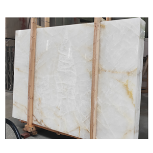 Decorazione per la Casa in Vero Marmo Onice Bianco <span class=keywords><strong>Trasparente</strong></span> per Piani di Lavoro da Cucina - Product Image 2