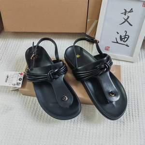 <span class=keywords><strong>Sandales</strong></span> <span class=keywords><strong>plates</strong></span> pour femmes Eddie Dunhuang, tongs à plateforme spéciales de la station internationale avec design ZA - Product Image 5