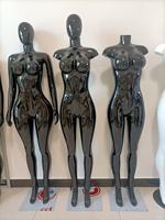 Maniquíes Femeninos Inflables de Plástico, Blancos y Negros, de Cuerpo Completo, Talla Grande, Modelos Curvilíneos BBL, con Sujetador Grande, en Pose de Pie, para Ropa de Mujer