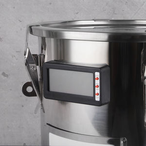 醸造設備植物発酵タンクデジタルハイグロメーターとエアロッカー付き - Product Image 5