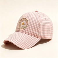 Casquette de baseball décontractée ajustable avec logo personnalisé brodé, motif coloré, visière incurvée, nouvelle conception