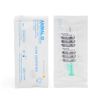 Rfid 134,2 kHz Microchip Animal inyectable perro vaca Microchip Pet Microchip para animales
