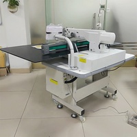Máquina de Coser Industrial de Alta Resistencia Good Time GT-8050 DPX de 17 Agujas, de Alta Velocidad, con Puntada de Cadena, Programación Computarizada y Motor de Hierro