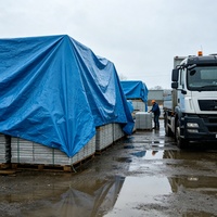 Bâche imperméable robuste en PE vierge ignifuge et antistatique de qualité supérieure pour usage agricole et automobile
