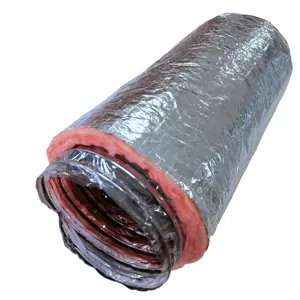 Flexible Duct R8 Duct Insulation Hvac Systems Insulated Flexible Duct For Central Air Conditioning