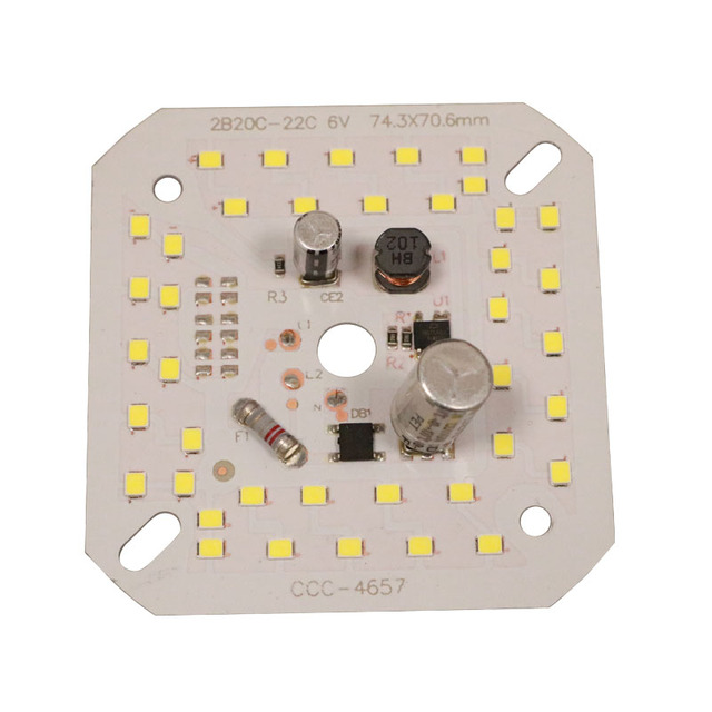 LED aluminum pcb DOB light board SMD2835 5730 AC220 bulb light board