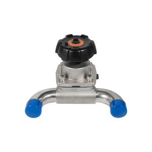 SS316L u loại van màng vô trùng độ tinh khiết cao khí nén ba chiều van màng cho ngành công nghiệp dược phẩm - Product Image 1