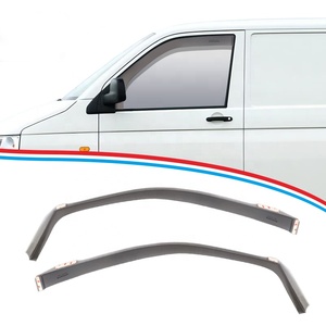 Deflector de viento trasero delantero estilo canal TXR productos de gran Oferta Accesorios de coche para VOLKSWAGEN TRANSPORTER VAN CADDY T5 T6 <span class=keywords><strong>T7</strong></span> - Product Image 5
