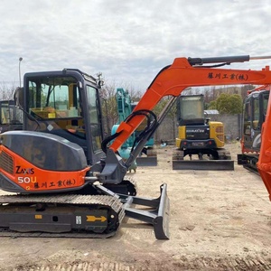 HITACHI เครื่องจักรรถขุดตีนตะขาบ ZX50U มือสองพร้อมปั๊มเกียร์มอเตอร์ส่วนประกอบหลักพร้อมส่ง - Product Image 4