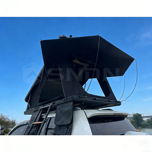 เต็นท์หลังคารถ SNDN รุ่น SD10 สำหรับตั้งแคมป์กลางแจ้ง โครงอะลูมิเนียมแบบ X Hinge เปิดอัตโนมัติรวดเร็ว พกพาสะดวก ใช้ได้ทุกฤดู ขายดี - Product Image 4
