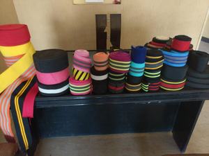 Nuevo diseño fitness elástico hip círculo banda gimnasio Fitness bucle resistencia potencia de banda de elevación - Product Image 5