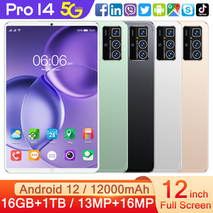 2025 Toàn Cầu 14 Pro Bảng PC Tùy Chỉnh 16GB + 1Tb <span class=keywords><strong>Android</strong></span> Máy Tính Bảng 12 Inch Dual Sim Giáo Dục Cuộc Gọi <span class=keywords><strong>Android</strong></span> Bảng PC - Product Image 4