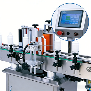 FLM200RD Electric Water Bottle Labeling <b>Machine</b> Plastic Bottle <b>Printer</b> <b>Stickering</b> Core Motor Gearbox for Glass Packaging - Product Image 2
