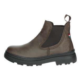 Mezzo stivale moda donna MM1482 stivali Chelsea traspiranti altezza aumento caratteristica stampata stile per l'autunno inverno per le ragazze - Product Image 1