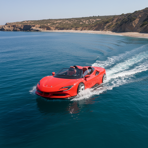 Lancha de Alto Rendimiento Jetcar de 115HP, de Fibra de Vidrio, para Eventos Acuáticos, Alquiler de Supercoches Acuáticos de 115HP, de Fibra de Vidrio - Product Image 5