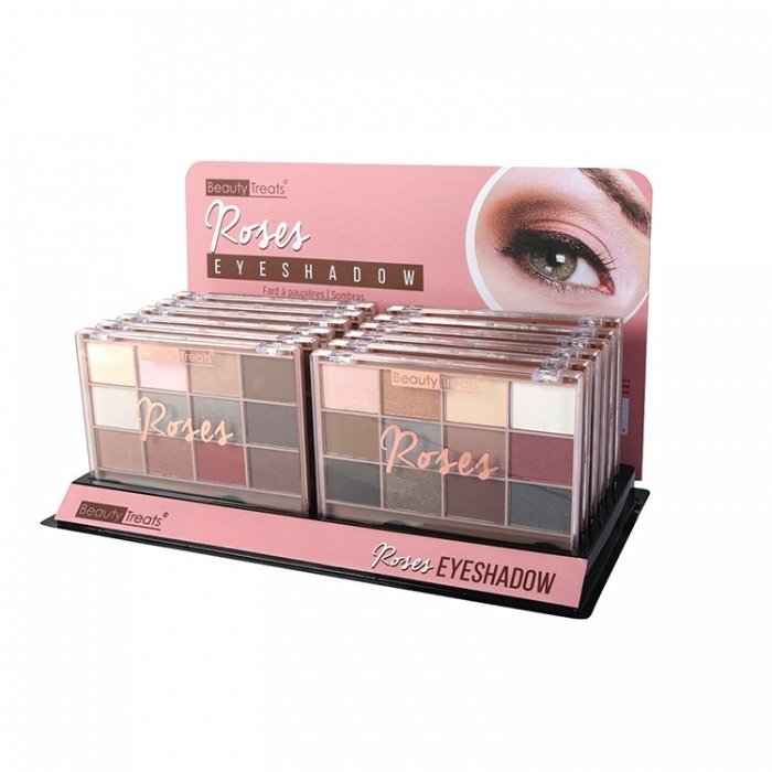 Apache Customizable Light Duty 2-Layer Glossy Lamination Modern Single Sided Eye Shadow Display Racks Cosmetic Tabletop Shopping — view 6