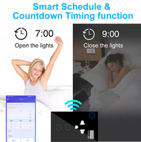 Summao-enchufe inteligente multifunción con Control remoto por aplicación, WiFi, Panel de interruptor de pared integrado con USB