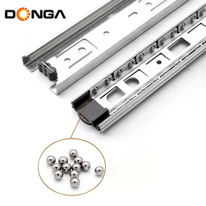 DONGGANG, venta directa de fábrica, tres pliegues, extensión completa, Correderas telescópicas Para Cajones, rodamiento de bolas, cajón deslizante - Product Image 3