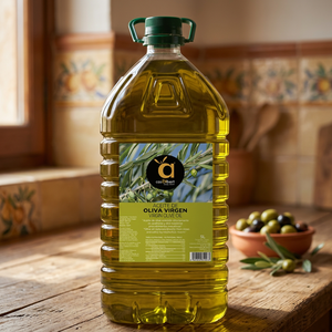 Aceite de Oliva Casalbert de 5 Litros de Calidad Precio Al por Mayor Aceite de Oliva Virgen Extra Aceite de Oliva Mezclado para Cocinar Amarillo Verde - Product Image 3