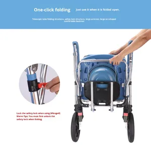 Hot Sale Height Adjustable Bathroom Lightweight Aluminum <b>Shower</b> <b>Chair</b> - Product Image 3