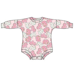 2023 Western Loose Style neonato un pezzo pagliaccetto manica lunga morbido tessuto di seta del latte autunno ragazza body tuta - Product Image 5