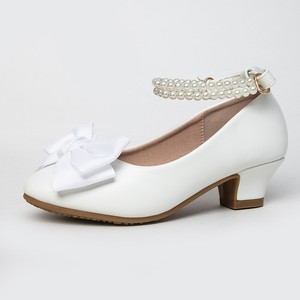 <span class=keywords><strong>Scarpe</strong></span> da principessa <span class=keywords><strong>con</strong></span> fiocco bianco e perle per ragazze, <span class=keywords><strong>scarpe</strong></span> <span class=keywords><strong>con</strong></span> <span class=keywords><strong>tacco</strong></span> alto per feste, spettacoli e performance sul palco. - Product Image 5