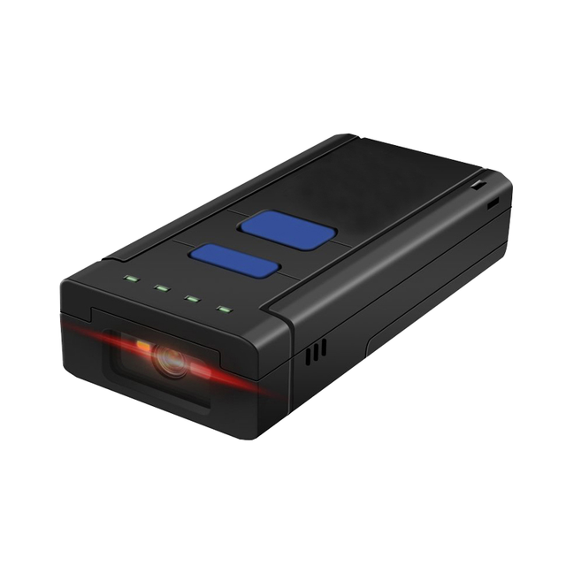 Portable Mini Wireless 1D 2D Handheld Barcode Scanner with USB Interface for IOS Android-in Stock