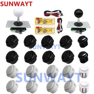 Arcade Tủ Kit USB Encoder 20 x Push nút + cần điều khiển + USB Encoder Board Arcade phím điều khiển và nút Kit - Product Image 3