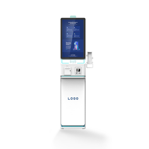 SDK Profesional para Gestión de Colas, Lector de Códigos de Barras, Kiosco Interior con Carcasa Metálica y Soporte de Piso, Compatible con Windows/Android - Product Image 3