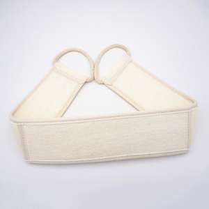 Spugna Naturale Bianca per il Corpo con Cintura da Bagno, Pratica da Usare, con Proprietà Esfolianti e Deumidificanti per la <span class=keywords><strong>Doccia</strong></span> - Product Image 3