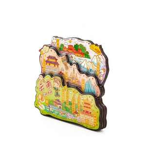 Promotional Eco-friendly Durable 3D Epoxy Resin Custom Shape Fridge <b>Magnets</b> with Logo for Office Locker-Spark Brand - Product Image 3