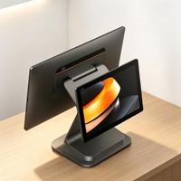 Terminal de point de vente SUNMI T3 15,6 pouces, Android 13, caisse enregistreuse, 4+64 Go, impression haute vitesse, écran tactile 80 mm, double écran en option