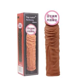 Volwassen Speelgoed Zacht Pvc Realistische Dildo Enorme Zuignap Lange Simulatie Penis Met Vloeibare Siliconen Spikes En Zachtheid - Product Image 6