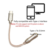 Stock suffisant DA06 CX31993 HiFi USB DAC Type C vers 3,5 mm Amplificateur casque Décodeur audio IEM AMP Adaptateur pour téléphone portable