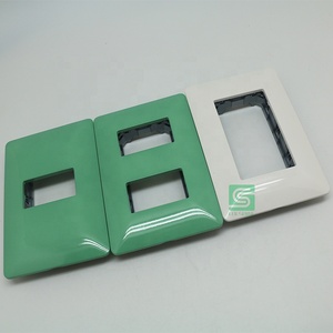 Placas de interruptor estándar italianas, placas de pared, cubiertas de salida - Product Image 2