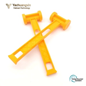 Martillos de Plástico Amarillos para Exteriores, Juego de Herramientas para Clavar Estacas en Tiendas de Campaña - Product Image 4