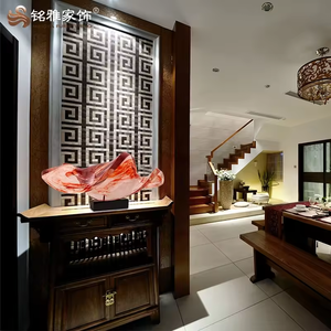 Europa Design moderno Art Clear Jade Indoor Outdoor Resina Esculturas Estátua Transparência Abstrato Grande Escultura - Product Image 3