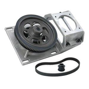 Rak gigi Helical aluminium Cast <span class=keywords><strong>pinion</strong></span> 1.25 1.5 2 modul transmisi roda gigi Hobbing nem34 transmisi 5:1 Motor Stepper - Product Image 3