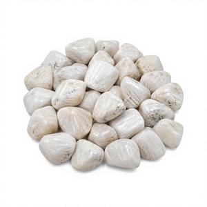 Piedras de Scolecita Pulimentadas, Piedras de Cristal Curativas de Primera Calidad, Cristal Natural al por Mayor, Exportación de la India, Colección - Product Image 1