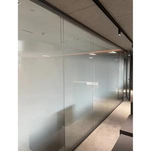 ฟิล์มติดกระจกแบบกำหนดเองได้ ลายจุดขาวไล่ระดับสองทิศทาง สำหรับตกแต่งประตูกระจกสถาปัตยกรรม PET กันน้ำ ป้องกันความเป็นส่วนตัว - Product Image 1