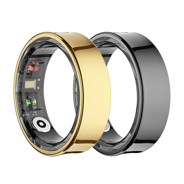 R09 Mens Smart Ring Manufacturer OEM ODM Gesture Smart Rings 5ATM Waterproof Thin Fitness Tracker Smart Health Ring