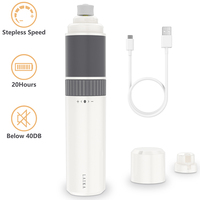 Fournitures professionnelles de toilettage pour animaux de compagnie en gros, tondeuse rechargeable USB avec 2 vitesses, plastique écologique, aiguiseur à ongles pour animaux de compagnie en fer
