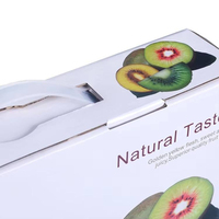 Boîte en carton ondulé de luxe, écologique, en matériaux recyclés, pour l'expédition de fruits et légumes frais, aliments de qualité supérieure