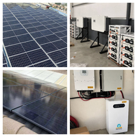 5-30kW Kommerzielles Solarenergiespeichersystem Hybrid-Wechselrichter LiFePO4-Batterie für Fabrik und Werkstatt