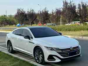 2021 para Volkswagen CC deslumbrante sedán amarillo 210kw 350Nm 380TSI caja de cambios automática asientos de cuero cámara trasera ACC FWD R19 oscuro - Product Image 2