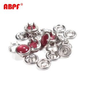 Bouton pression élégant en métal orné de perles Design vintage <span class=keywords><strong>Snap</strong></span> pour robes de mariée accessoires de mariée tenues de bal - Product Image 3