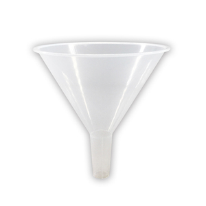 Plastic funnel 60mm 120mm caliber triangle funnel cone funnel chemical instrument chemical experiment equipment