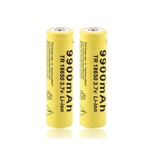 Batería <span class=keywords><strong>18650</strong></span> de 9900 mAh, 3.7 V, Baterías Recargables de Iones de Litio <span class=keywords><strong>18650</strong></span> para Linterna - Product Image 1